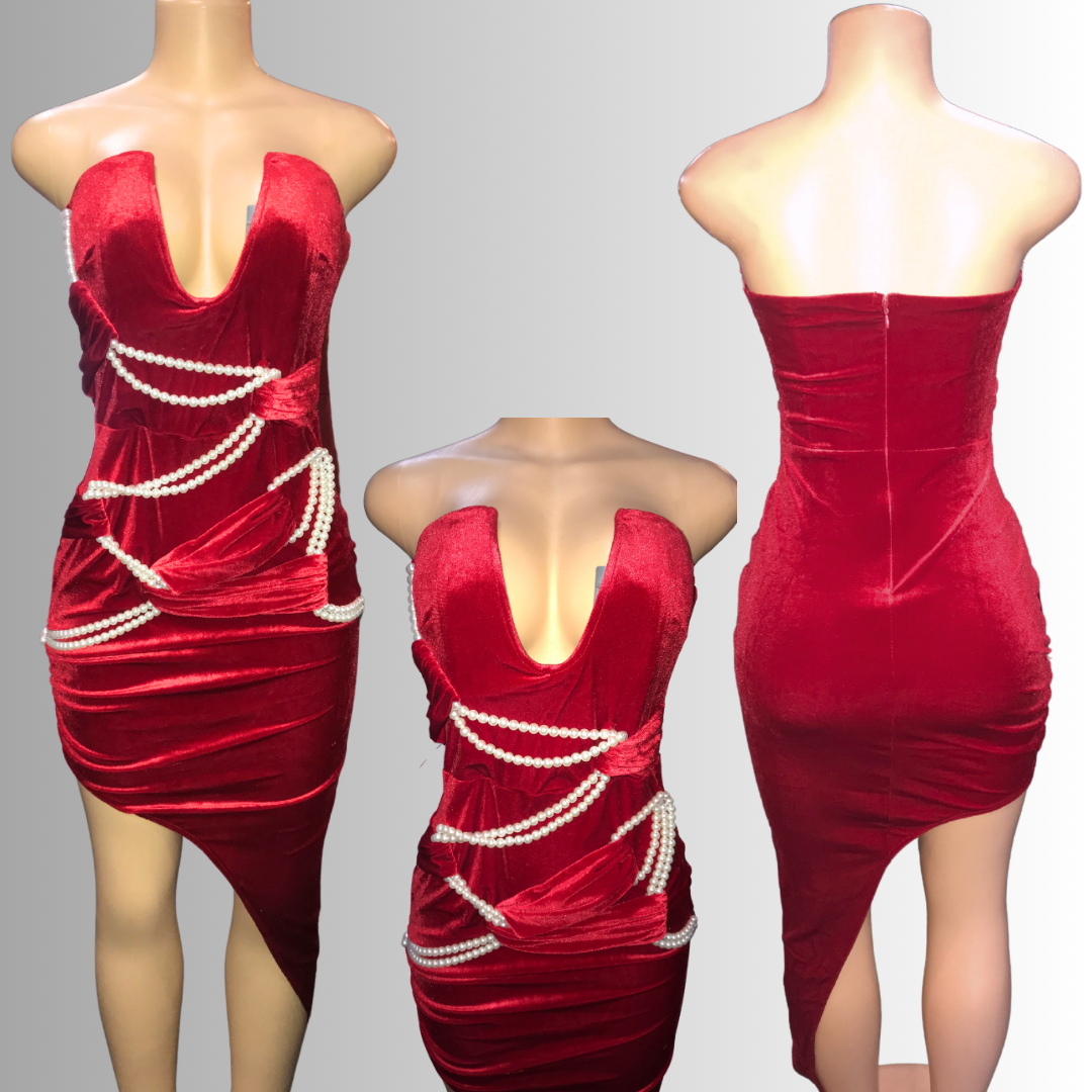 BD62775/Red Dress